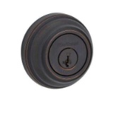 Kwikset Venetian Bronze Single Cylinder Deadbolt