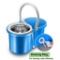 Aootek Upgraded Stainless Steel Deluxe 360 Spin Mop & Bucket Floor Cleaning System $31.95 MSRP