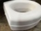 HealthSmart Portable Elevated Toilet Seat Riser, White -$38.21 MSRP