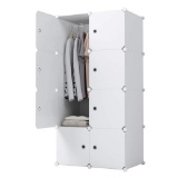 KOUSI Portable Clothes Closet Wardrobe Bedroom Armoire Dresser Model 8-5-1 $54.99 MSRP