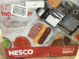 NESCO Stainless Steel Food Slicer $74.99 MSRP