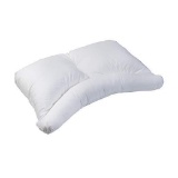 HealthSmart Side Sleeper Pillow Curved Center Lobe, Relieves Neck Pain, Hypoallergenic-$35.84 MSRP