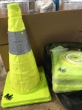 Mutual Industries 17712-4-18 Collapsible Reflective Traffic Cone - $61.35 MSRP