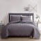 VCNY Home Nina Embossed Quilt Set Full / Queen Grey - $36 MSRP