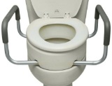 Essential Medical Supply Elevated Toilet Seat with Arms,$49 MSRP