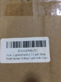 LightInTheBox 2 Light Semi Flush Mount Ceiling Light Fixture,$61 MSRP