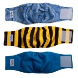JoyDaog Reusable Belly Bands for Small Dog Diapers Male Washable Puppy Wrap,$14 MSRP