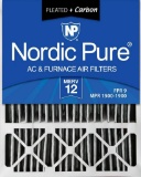 Nordic Pure AC & Furnace Air Filters 20x25x5 - $62 MSRP