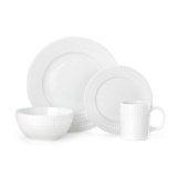 Pfaltzgraff Cassandra 16-Piece Porcelain Dinnerware Set, Service For 4 - $53 MSRP