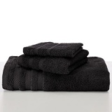 Martex Egyptian Cotton with Dryfast Black Wash Cloth, $44 MSRP