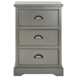 Griffin Gray Storage Side Table. by Safavieh, $124 MSRP