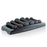 Gold's Gym Fitness Workout Hand Weights Exercise Dumbbell Set with Storage Tray