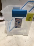 Sterilite Clear Gasket Box $19.38 MSRP