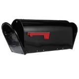 Gibraltar Mailboxes OM160B01 Outback Double Door, Large Capacity Mailbox, Black - $49.47 MSRP