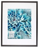 Snap 16x20 Black Wall Picture Frame with Single White Mat for 11x14 Picture - $15.95 MSRP