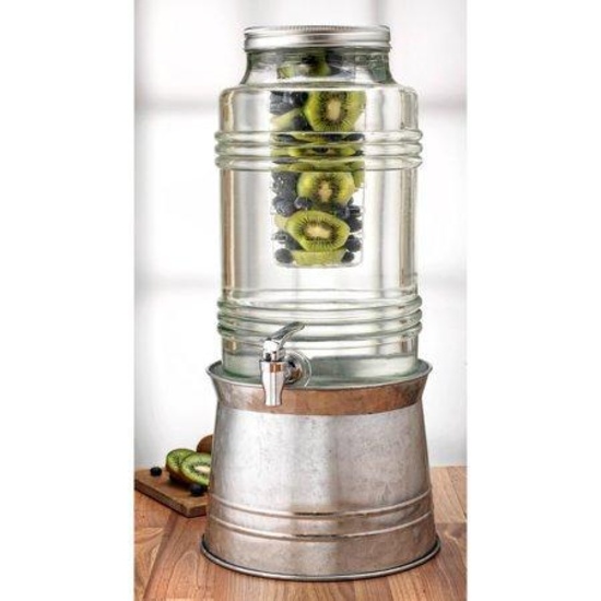 Circleware Breeze Beverage Dispenser with Base