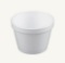 Dart 4J6, 4-Ounce Customizable White Foam Cold And Hot Food Container,$ 9 MSRP