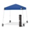 E-Z UP Vista 10x10 Canopy Royal Blue Top, White Frame With Canopy Weight Bags