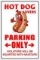 HOT DOG ZONE Sign Decal new Sign Decals hotdog cart gift foodie eating fat food stand franks,$4 MSRP