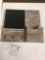 MYGIFT RUSTIC BARN GRAY WALL-MOUNTED LETTER HOLDER & KEY HOOKS WITH CHALKBOARD,$29 MSRP
