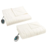 Beautyrest Fleece 2 Piece Electric Blanket Combo,$89 MSRP