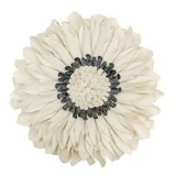 JWH 3D Sunflower Accent Pillow Hand Craft Round Cushion Decorative Pillowcase,$21 MSRP