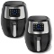 TaoTronics Air Fryer, 9 Cooking Presets, LED Touch