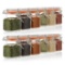 California Home Goods 24-Count 3.4 oz Spice Jars with Lids Value Pack - $28.63 MSRP