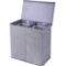 Superjare Double Laundry Hamper/Sorter with Removable Liners and Magnetic Lid $36.99 MSRP