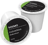 100 Ct. Solimo Medium Roast Coffee Pods, Colombian - $27.54 MSRP