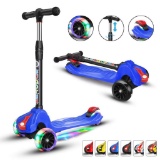XJD Scooters for Kids Toddler Scooters Adjustable Height Extra-Wide 3 Wheels - $62.99 MSRP