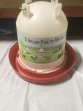 2 Gallon Poultry Waterer
