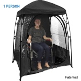 EasyGoProducts CoverU Sports Shelter ?Weather Tent Pod ? Patents Pending,Black - $79.99 MSRP