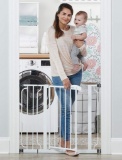 Regalo Easy Step 38.5-Inch Extra Wide Walk Thru Baby Gate, Includes 6-Inch Extension Kit-$37.99 MSRP