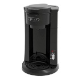 BELLA (14587) Dual Brew Single Serve Coffee Maker Black, K Cup & Ground Coffee Brewer - $88.99 MSRP