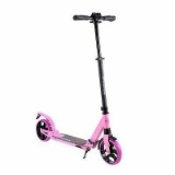 Playshion Folding Big Wheels Kick Scooter for Adults pink scooter