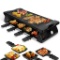 Techwood Electric Raclette Grill, 8 Paddles CMRC-120N - $49.99 MSRP