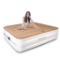 JOOFO Portable Queen Air Mattress, Premium Inflatable Air Beds with Built-in Pump - $69.99 MSRP