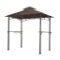 Sunjoy oft Top Brown Double Tiered Canopy Grill Gazebo,$157 MSRP