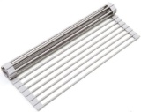 Surpahs Over the Sink Multipurpose Roll-Up Dish Drying Rack (Warm Gray, Large)$25.00 MSRP