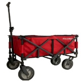 EasyGoWagon Folding Wagon - Collapsible Heavy Duty Utility Pull Wagon