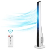 TRUSTECH Oscillating, Tower Remote Control, Quiet, Bladeless