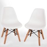 UrbanMod Kids Modern Style Chairs,2 Sets ABS Easy-Clean Chairs Highest Strength Capacity $69.95 MSRP