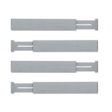 Utoplike Bamboo Kitchen Drawer Dividers,Gray