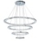 MEEROSEE MD8825-8642MNCW Crystal Modern LED Ceiling Fixtures Pendant Lighting, MSRP $323.00