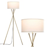 Brightech Jaxon Tripod LED Floor Lamp ? Brass/Gold - $74.99 MSRP
