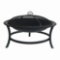Hampton Bay 30 Inches Outdoor Fire Pit Black Finish Brookland