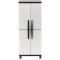 HDX 27 in. W 4 Shelf Plastic Multi-Purpose Cabinet - $105.00 MSRP