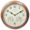 AcuRite 00919 13-Inch Copper Indoor/Outdoor Wall Clock with Thermometer and Hygrometer $31.71 MSRP