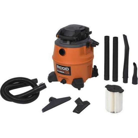 Ridgid 40108 16 Gallon Wet/Dry Vacuum with Detachable Blower $249.00 MSRP
